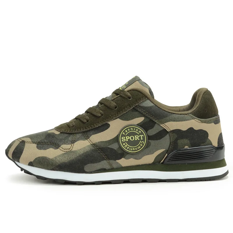 

Oxford Sports Shoes Sneaker Arder Canvas Travel Shoes Cadet Camouflage Shoes Flat Bottomed Training Lovers Running Shoes