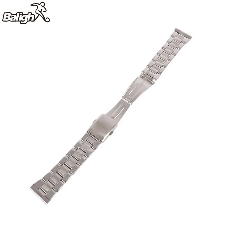 Newest Fashion Stainless Steel Watchband Link Bracelet Stainless Steel Width18mm /20mm /22mm Plane Clasp Button Watch Strap Lug