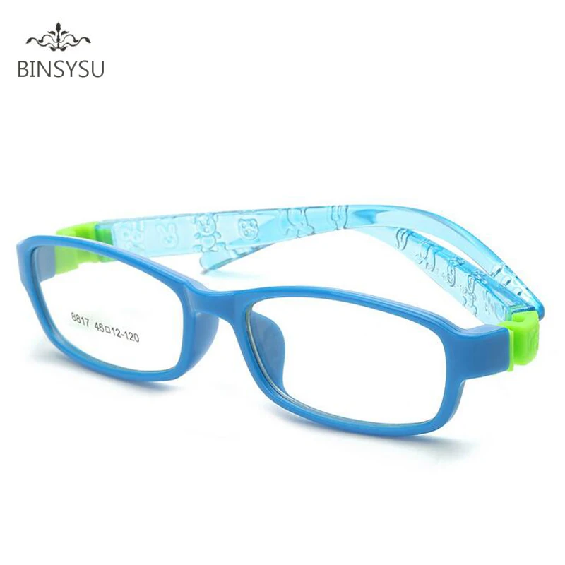 Flexible Safe Eyeglasses kids frames eyewear Glasses frame for children TR Infant Optical eyeglasses girls myopia frame 8817