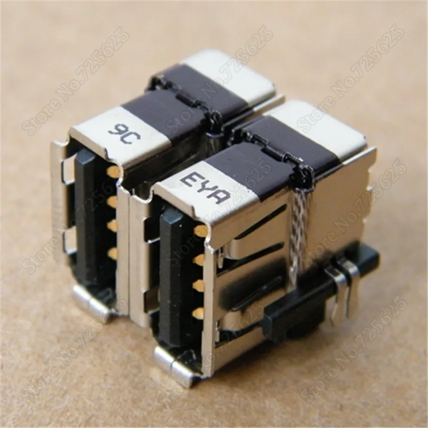 10pieces/lot 2.0 USB JACK SOCKET PORT FOR DELL D620 D630 USB CONNECTOR