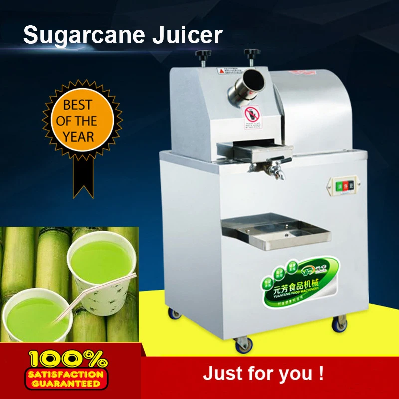 

220V Cane-juice Squeezer Stainless Steel Cane Squezzer Sugarcane Juicer