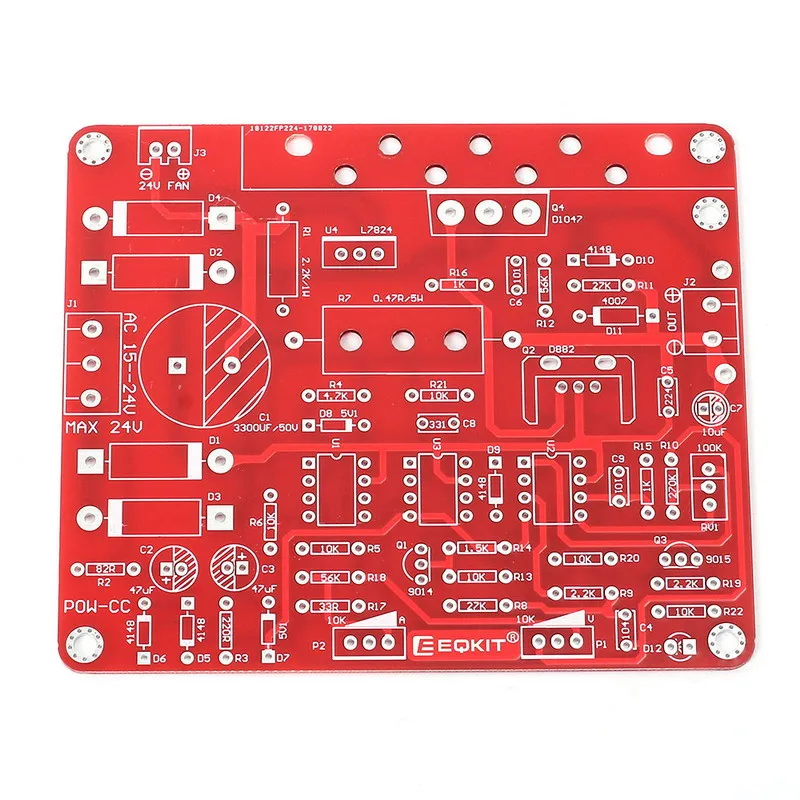 Power Supply DIY Kit AC-DC Adjustable DC Regulated Power Supply CVCC AC 15-24V to DC 0-30V 2mA-3A Regulated Power Supply Kit