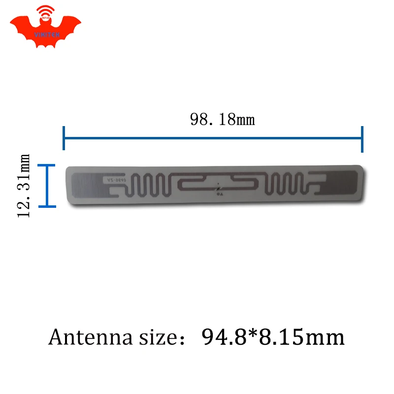 UHF RFID tag sticker Alien 9940 wet inlay 915m868 860-960mhz Higgs9 EPC 6C 20pcs free shipping self-adhesive passive RFID label