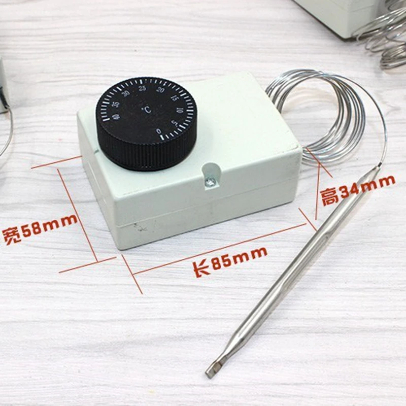 (1)Capillary Thermostat For Electrical Device Knob temperature Mechanical switch