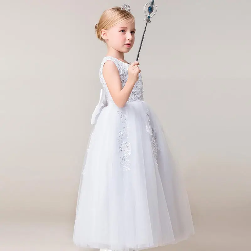 FADISTEE New Arrival Khá Flower Girl Dresses appliques ren sequins Bé Cô Gái Ăn Mặc với chiều dài sàn dài phong cách dresses