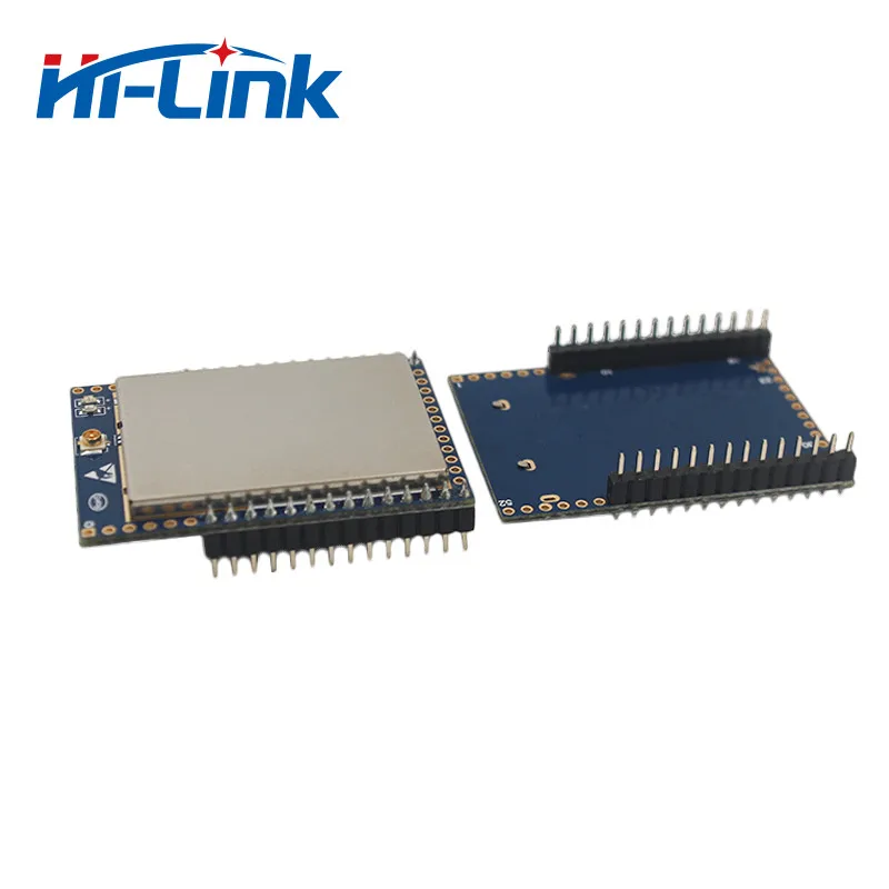 จัดส่งฟรีใหม่การใช้พลังงานต่ำ HLK-RM58D 2.4 กรัม 5 กรัม serial uart โมดูลไร้สาย WIFI ยาวระยะทางเกียร์