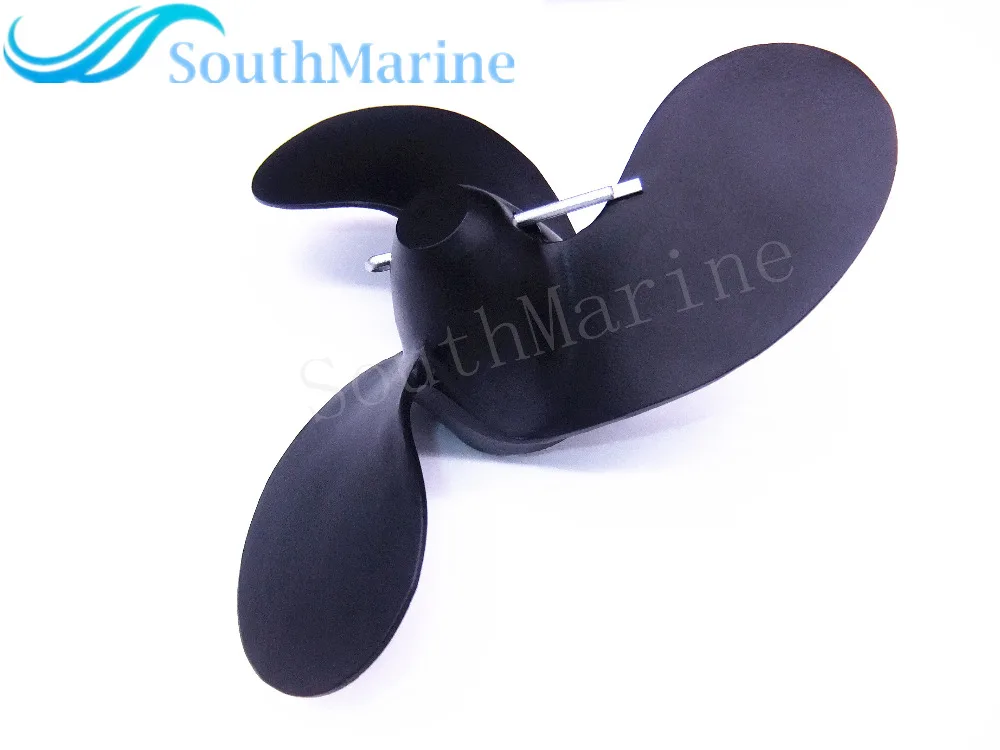 F6 Aluminum Alloy Propeller 309-64107-0 30964-1070M for Tohatsu Nissan  2.5hp 3.5hp / Mercury 3.3hp outboard motors 7.4 X 5.7