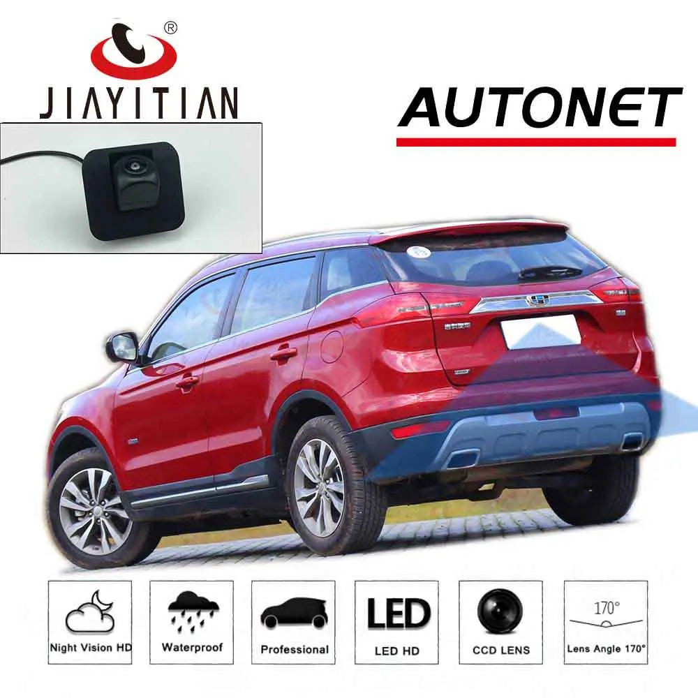 

JIAYITIAN Rear View camera For Geely NL-3 Geely Atlas 2016~2019 ccd Original Reverse Hole camera Backup Accessories Bracket