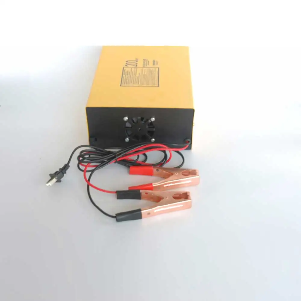 New 220V Truck Motorcycle Car Battery Charger Intelligent Pulse Repair Battery Charger 12V/24V