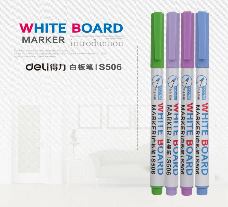 8 pcs 8 - color water - based whiteboard can be wiped Office pen teaching