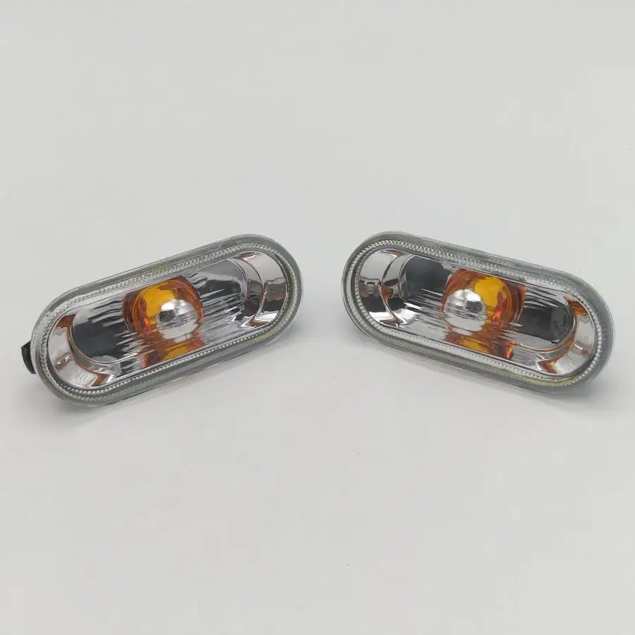 2pcs Side Light For VW Amarok 2012 2013 2014 2015 2016 2017 Car-Styling Marker Turn Signal Lamp Repeater Without Bulbs