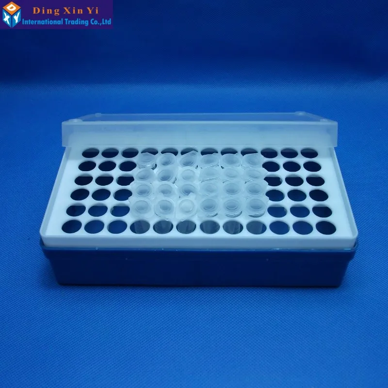 2ML/72vents Centrifuge Tubes stand  box + 72PCS 2ML centrifuge tubes Free shipping