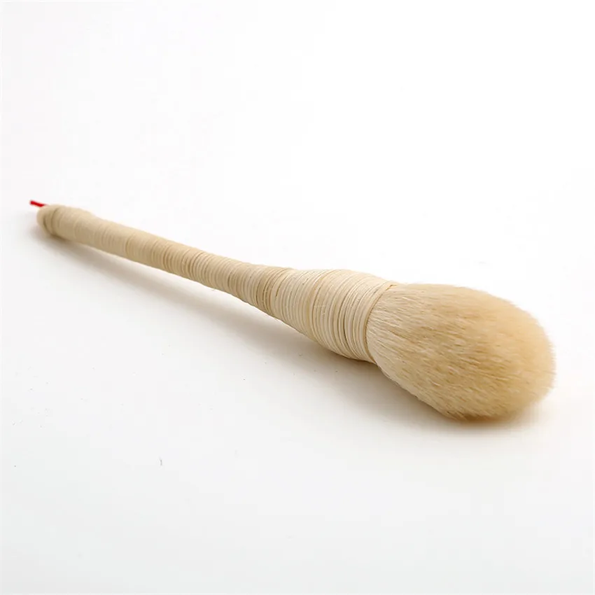 SAIANTTH Yachiyo Kabuki Brush 3 color Persian synthetic goat hair Natural rattan blush brushes Professional makeup maquiagem