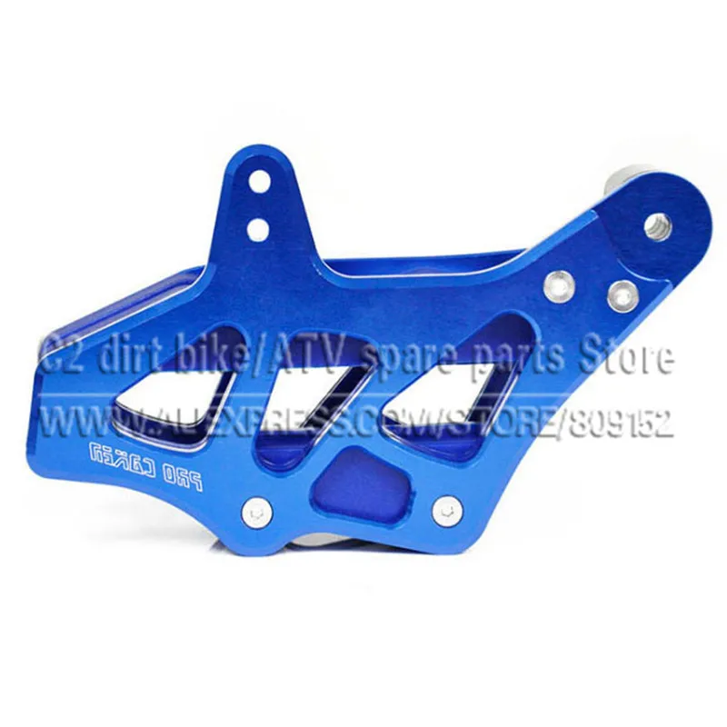 CNC Chain Guide Chain Guard Fit 125-500 EXC EXCF SX SXF XC XCF XCF-W XCW Husqvarna 85-250 Motocross Enduro Supermoto Blue