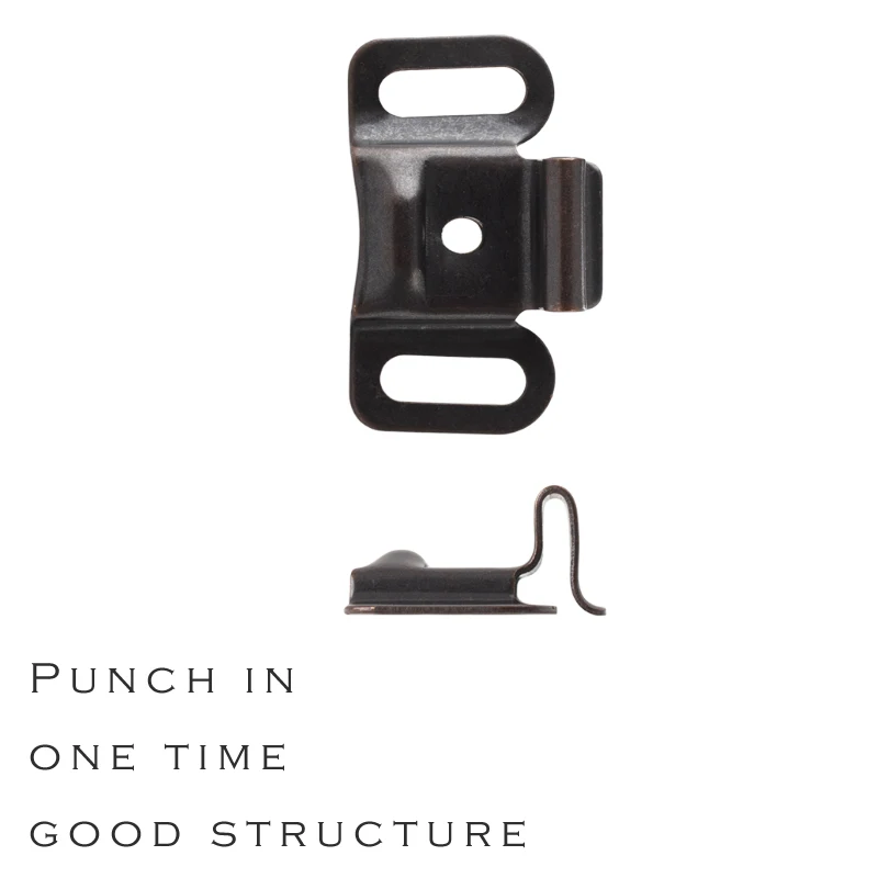 Kitch Furniture Door Latch Closing Closure Antique Copper Iron Spring Loaded Single Roller Closet Door Catches with Screws