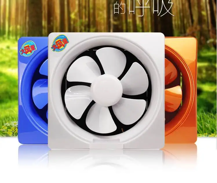 

Fan window kitchen fume exhaust fan mute shutter Blower remove Formaldehyde PM2.5