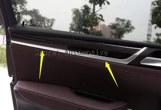 

Metal Interior Car Door Moulding Cover Trim For BMW X3 F25 2011-2015 4pcs