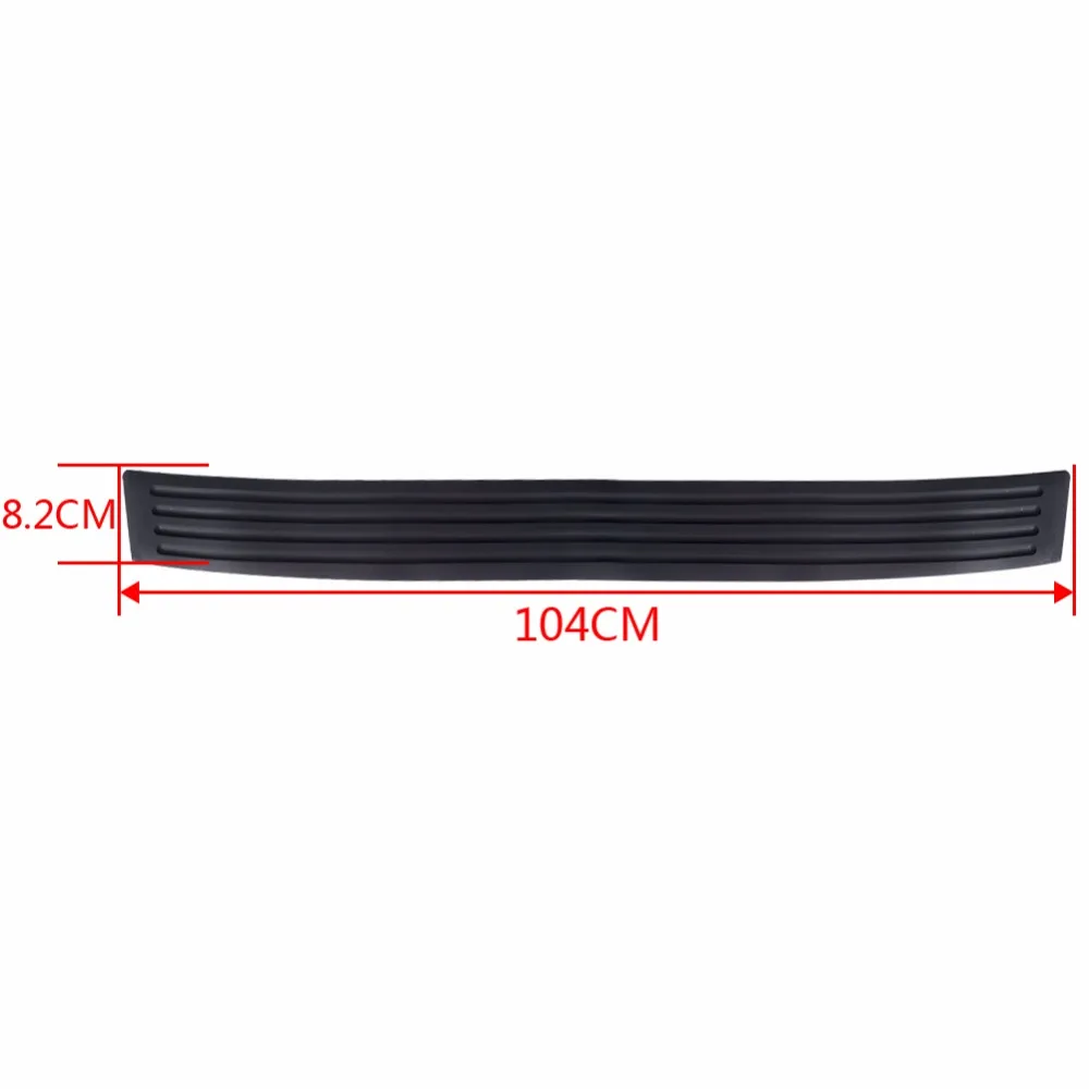 runmade 104cm Rubber Black Door Sill Guard Car SUV Body Bumper Protector Trim Cover Protective Strip Car Styling