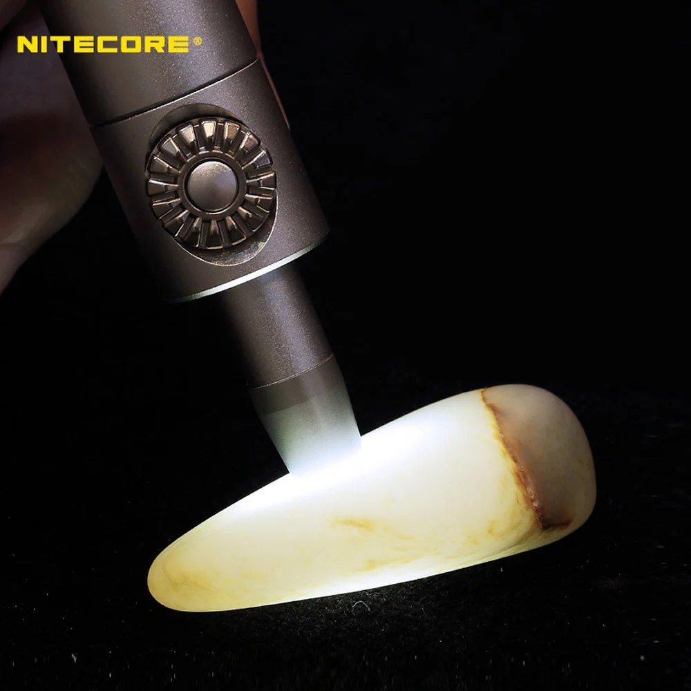 Imagem -06 - Nitecore-lanterna de Joalheiro de Jade Gem10 Luz Antiga Cree com Pedras Preciosas Led de Alta Qualidade sem Bateria 18650 Desconto