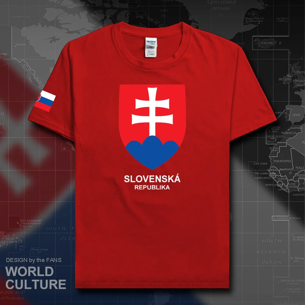 Slovak Republic Slovakia men t shirt fashion 2018 jerseys nation 100% cotton t-shirt sporting tees country SVK Slovensko new 20