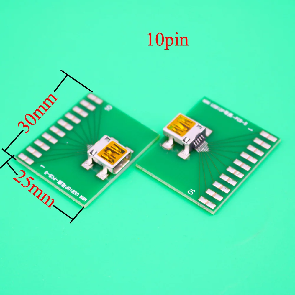 YuXi sạc kết nối với cảng PCB Ban kiểm tra hội đồng 5Pin 8Pin 10Pin cho Điện Thoại Di Động PC Máy Ảnh MP3 MP4