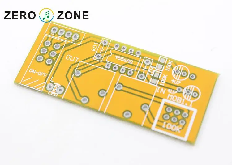 Gzlozone mini bateria versão ra1 fone de ouvido pcb