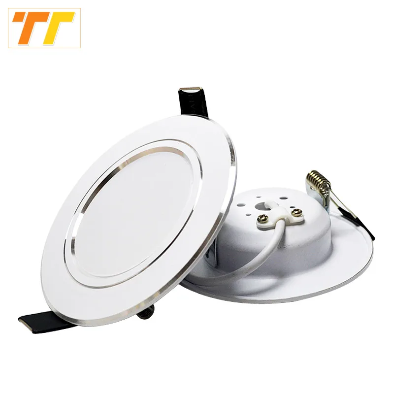 High power Led Downlight white 3W 5W 7W 9W 12W 15W 18W 220V LED Ceiling bathroom Lamps living room Home Indoor Lighting