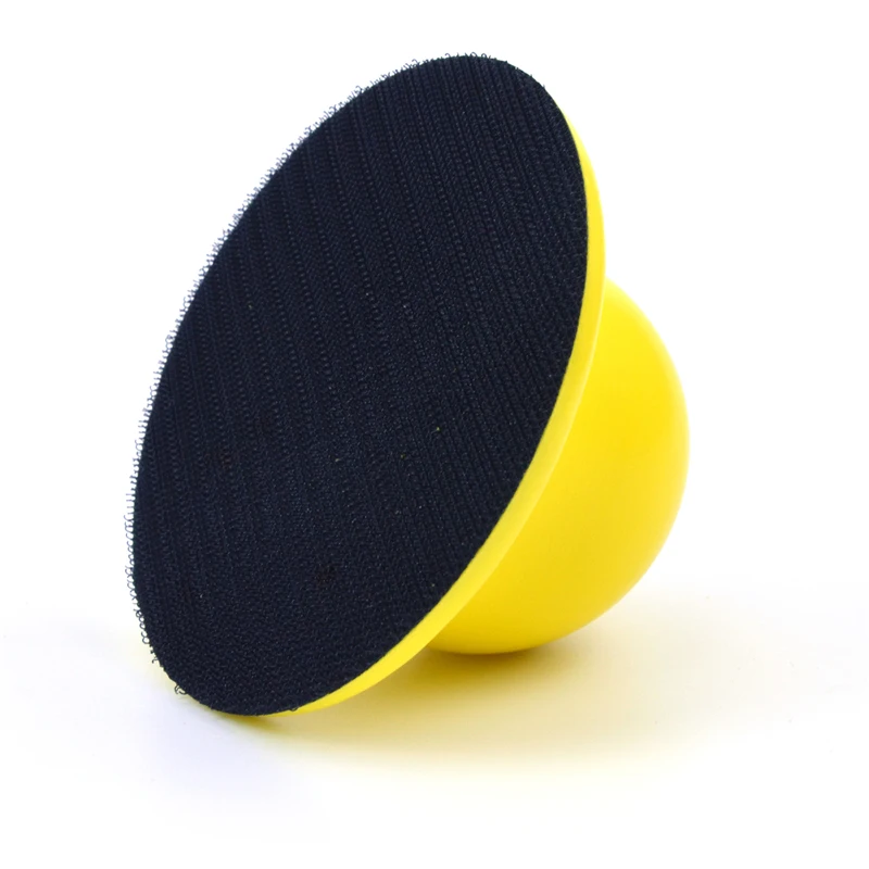 POLIWELL-Bloque de lijado a mano de espuma PU de 4/3/2 pulgadas, disco de lijado de papel de lija de gancho y bucle, almohadilla de lijado Manual, herramientas de pulido Manual