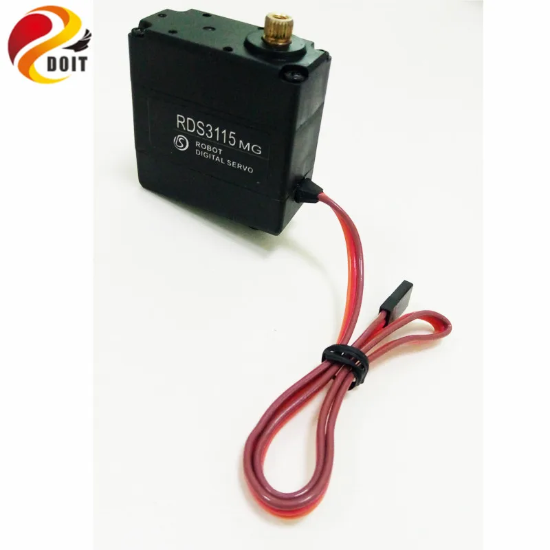 Robot Servo RDS3115 Metal Gear Servo Digital Robot Servo para robótico humanoide DIY 15 kg/cm envío gratis