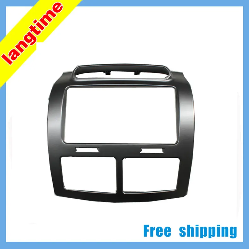 

Car refitting DVD frame,DVD panel,Dash Kit,Fascia,Radio Frame,Audio frame for 07-10 Toyota IST,2 DIN-black or grey