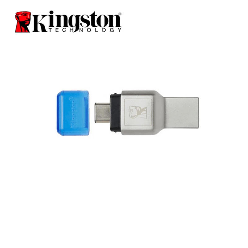 Kingston Micro SD card reader USB3.1 high-speed dual interface supports computers,Type-C interfaces,smartphones,tablets