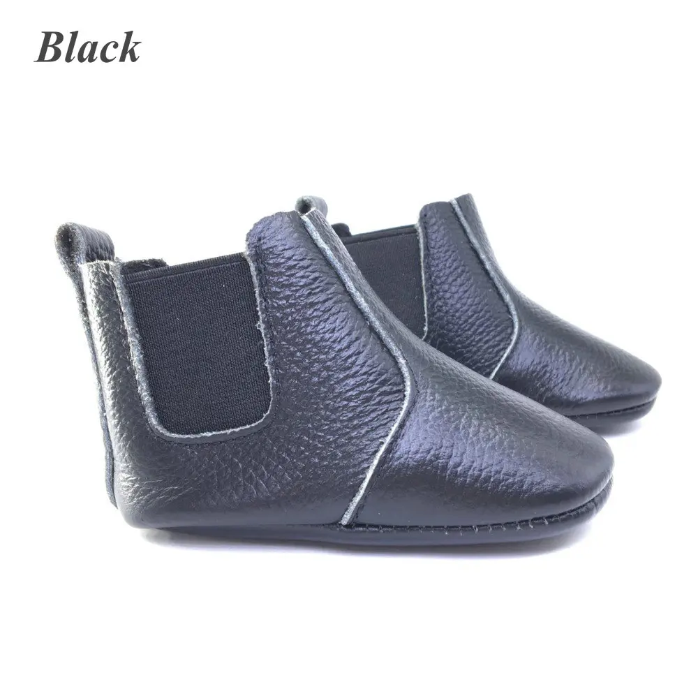 Newborn Baby moccasins Leather Toddler Shoes Fashion Boys Girls Anti-slip Soft Sole Baby Sneakers Infant Boots