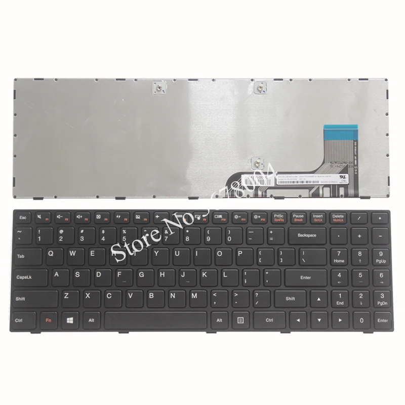 NEW English  Keyboard For Lenovo  100-15 100-15IBY B50-10 Black US