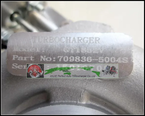 Turbo GT1852V 709836 709836-5004S 709836-0003 709836-0004 Para Mercedes Benz Sprinter VAN 211CDI 311CDI 411CDI 99-03 OM611 2.2L