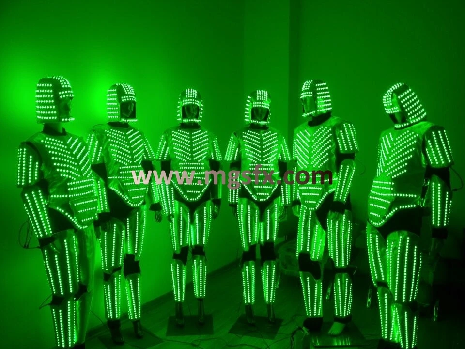 RGB LED Robot Dance Costume / LED suits / LED light Clothes for Stage Performance and Party