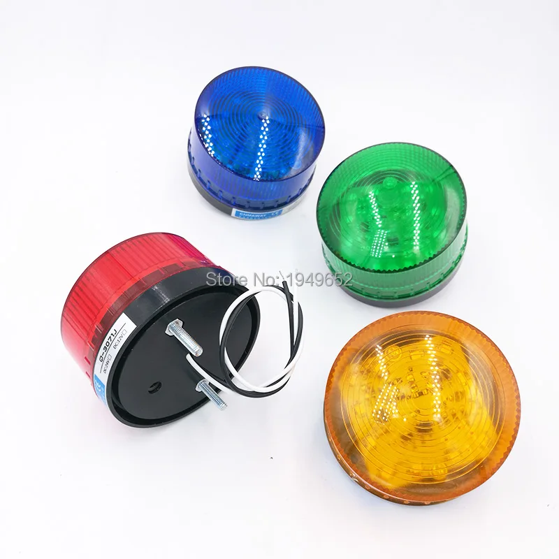 N-3071J indicator light Buzzer strobe signal warning light flashing light small LED Lamp TB35 12V 24V 220V LTE-5061