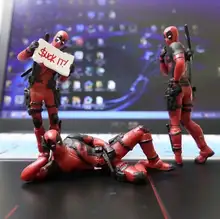 Deadpool Desk and Car Toy Figure #5