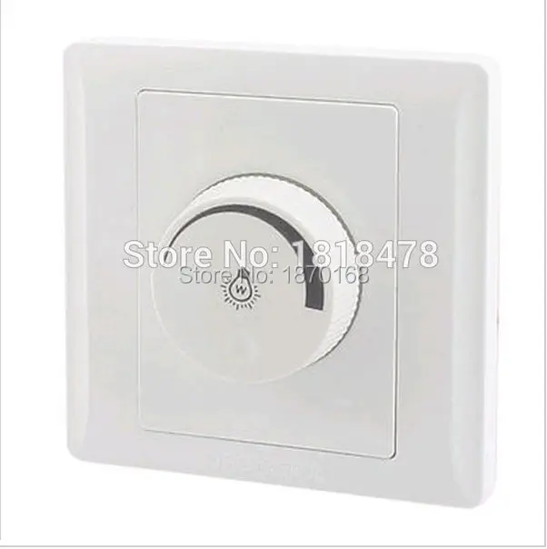 Rotary switch, single pole light intensity control white light Dimmer switch, AC 150-250V