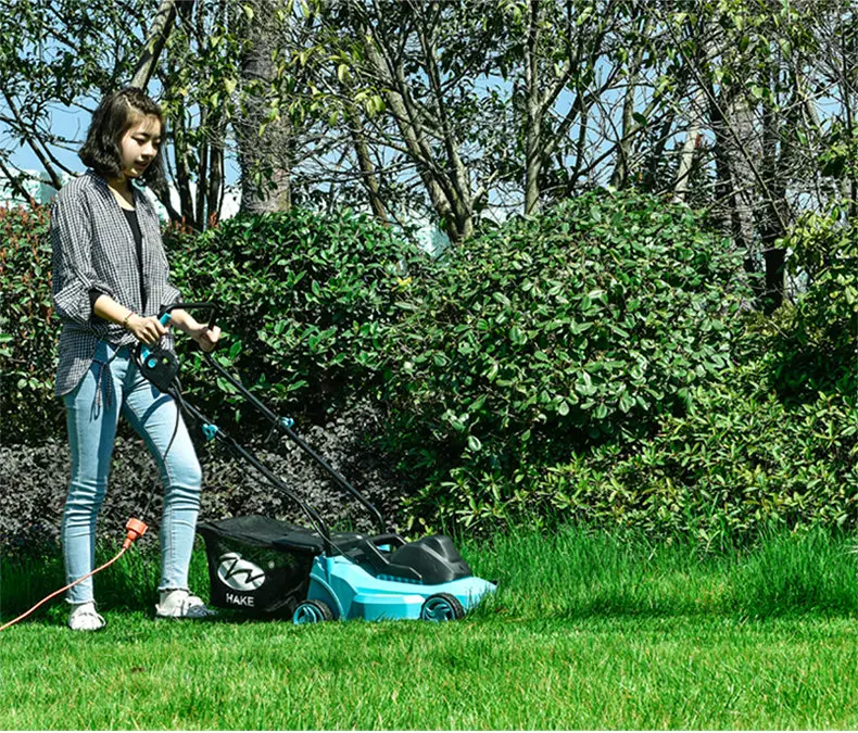 Portable AC1200W Electric Push Mower/Artificial Mower