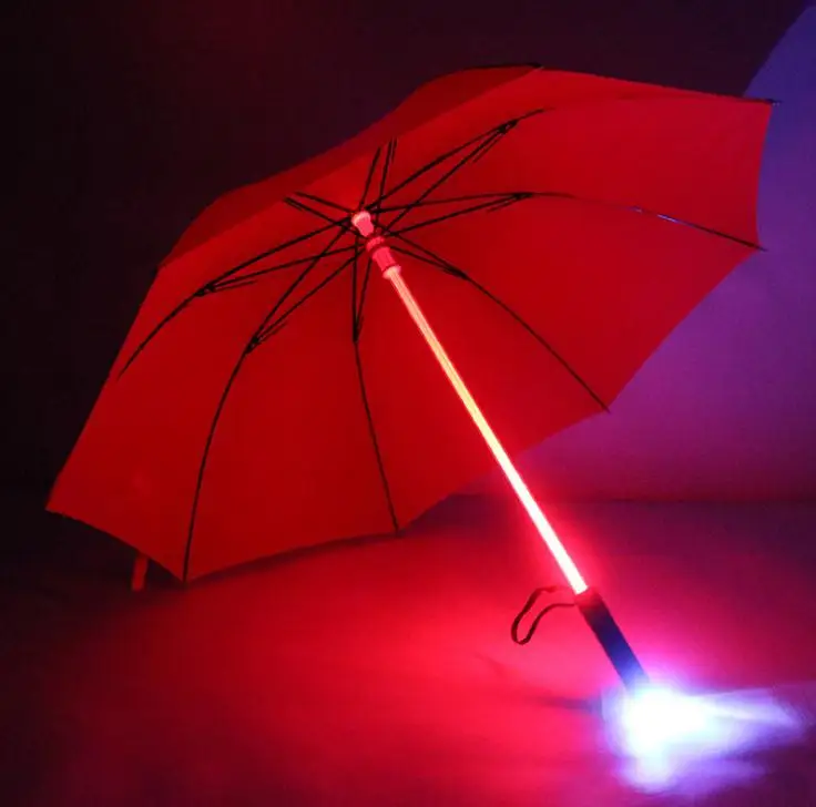 

Cool Blade Runner Light Saber LED Flash Light Umbrella rose umbrella bottle umbrella Flashlight Night Walkers 10pcs SN135