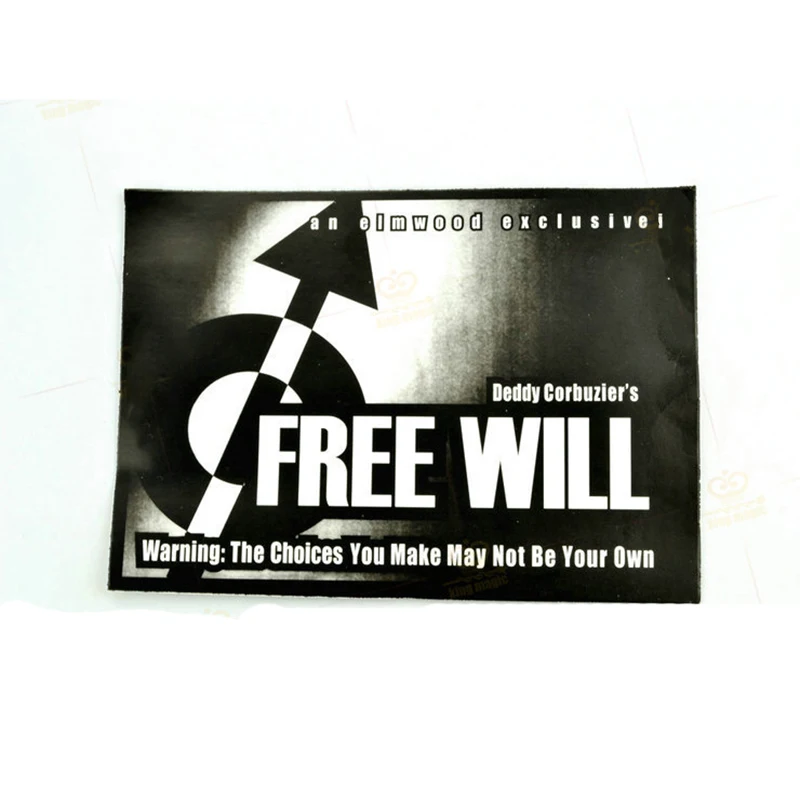 Free Will by Deddy Corbuzior Card close up street magic tricks magician prop