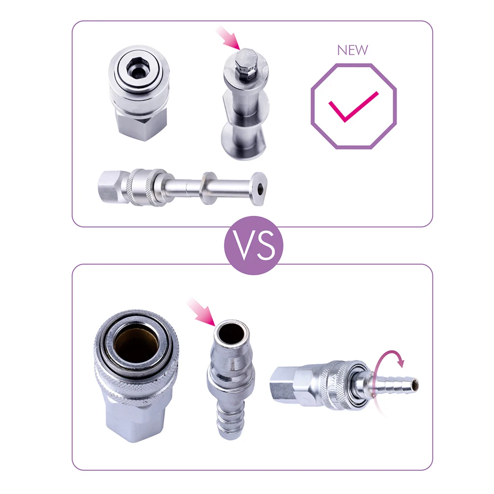 HISMITH Kliclok System Connector Convert Change To Quick Air connector For Hismith Premium Sex Machines With Attachments/Dildos view 5