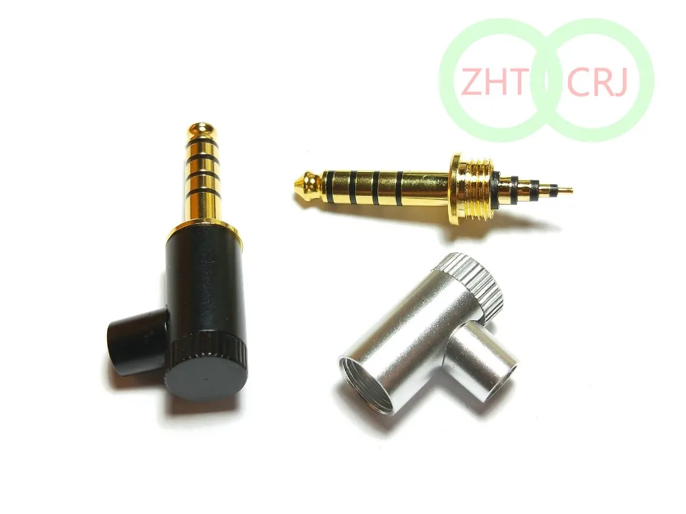 2pcs new 4.4mm 5 Pole Plug Connector Full Balanced Headphone Plug Connector