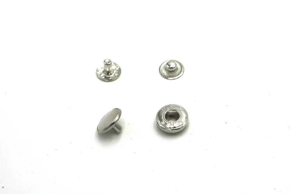 New Promotion Beads Eco-friendly Sewing Accessories 100sets 10mm 12mm Pearl Snap Fasteners/popper Press Stud Sewing Button