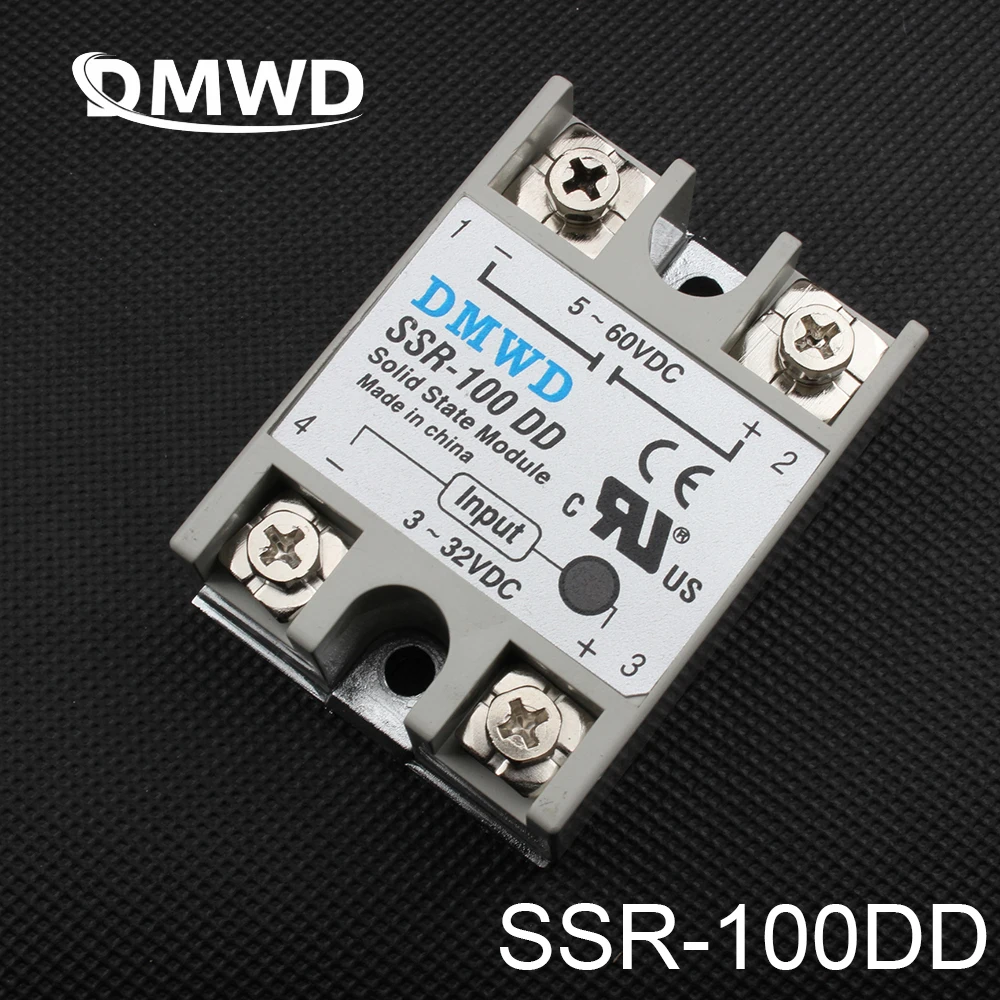 TOP BRAND DMWD solid state relay SSR-100DD 100A 3-32V DC TO 5-60 DC SSR 100DD relay solid state