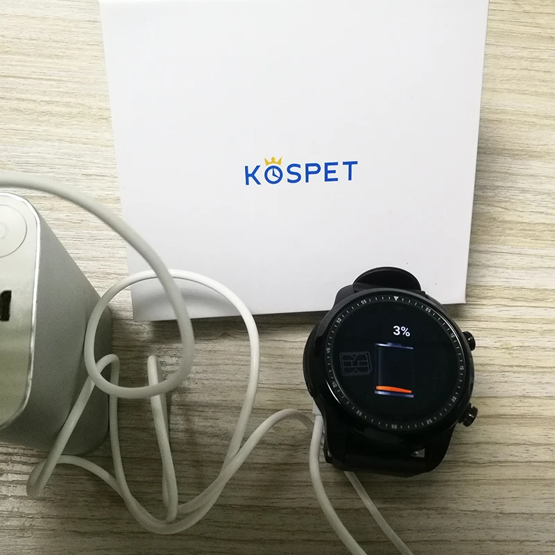 오리지널 Kospet 브레이브 스마트 워치 충전기, 좋은 품질, 충전 케이블 4 핀, 좋은 가격, 신제품, 공장 도매