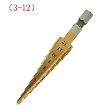 Step Cone Drill Bits 3-20mm #4