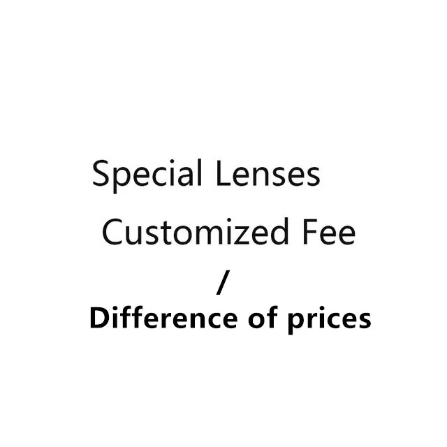 BCLEAR customized fee $1. not lenses products