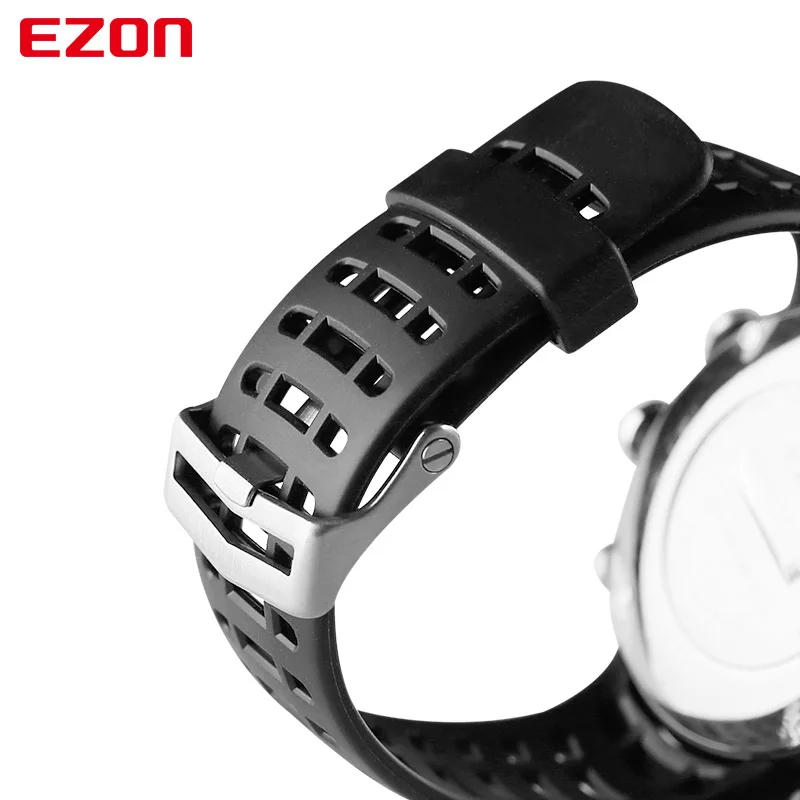 EZON Sports Watch Original Silicone Rubber Strap Watchband