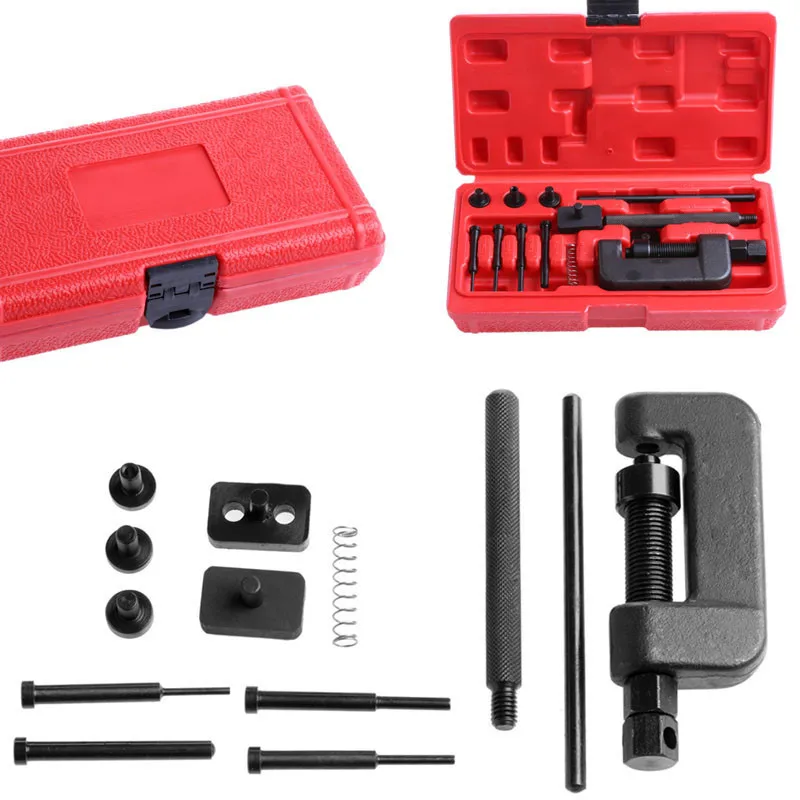 Séparateur de chaîne de moto, outil de rivetage de moto, lien torique robuste pour dissolvant de vélo, Kit d'outils de réparation, offre spéciale DN152